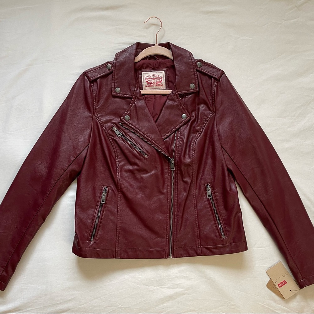 Levi's | Women's Faux Leather Classic Asymmetrical Motorcycle Jacket